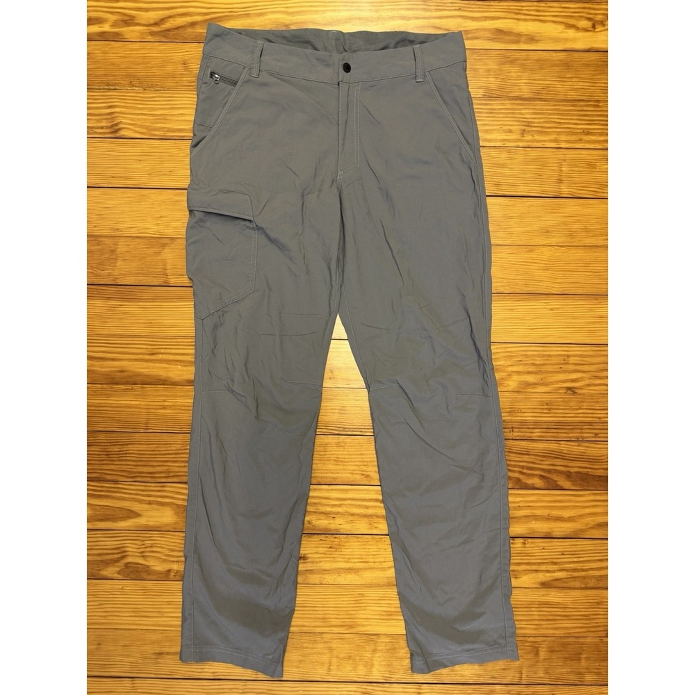 Berghaus Trousers Mens 34x34 Gray Hiking Pants Outdoor Walking Navigator Nylon